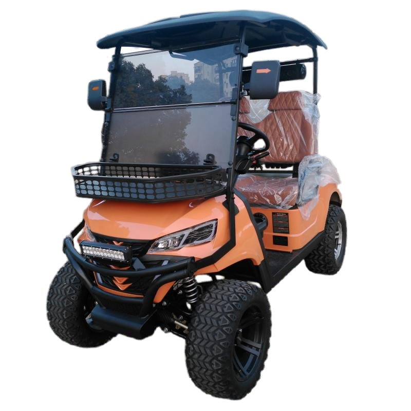 Electric Golf Car Hunting Cart Utility Trolley Course Factory Supply High Quality Seater Electric Street Legal Golf Carts