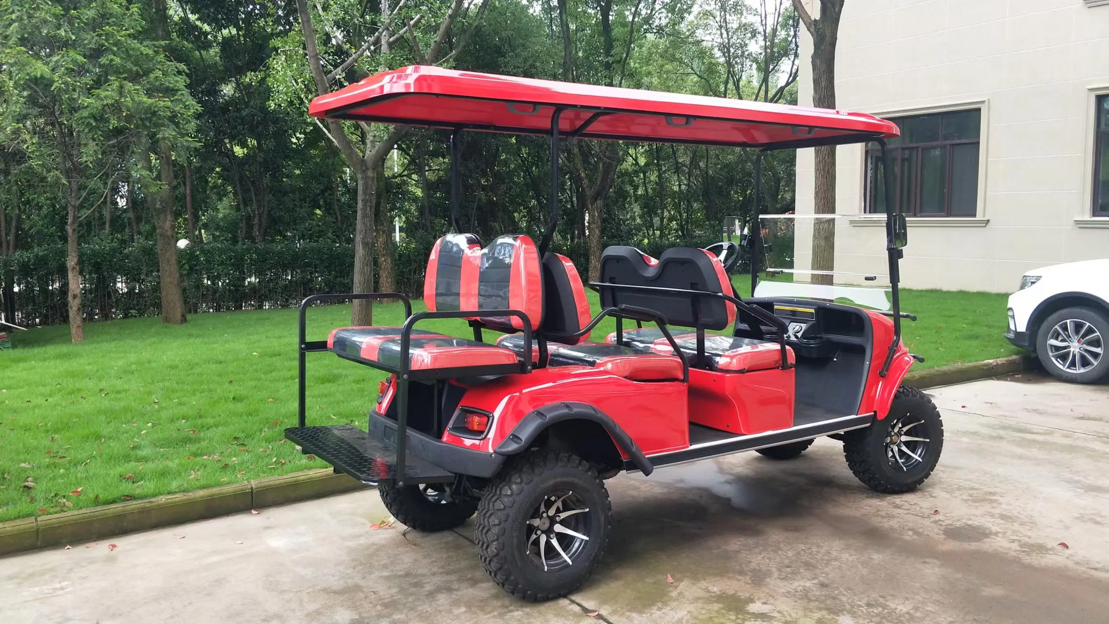 Brand New Hot Sale Gas Cart Farm Utility Lead-Acid Golf Cart 4 Seater 5kw Lithium Battery Buggy Golf Car Electric Golf Carts