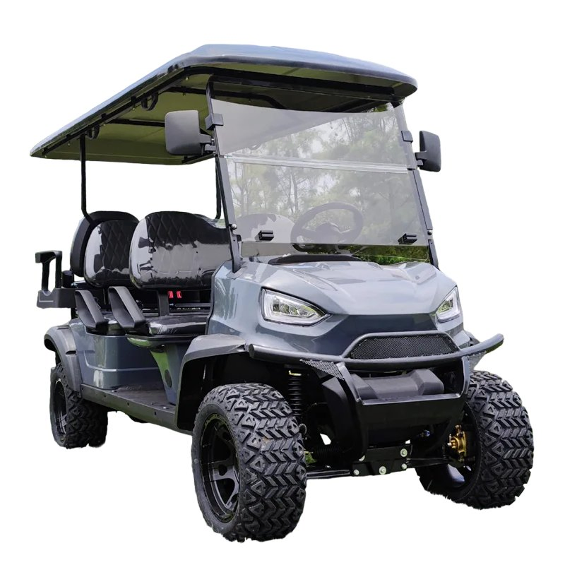 New Sightseeing RV Hotel Sales Department Real Estate Campus 5kw Electric Golf Cart