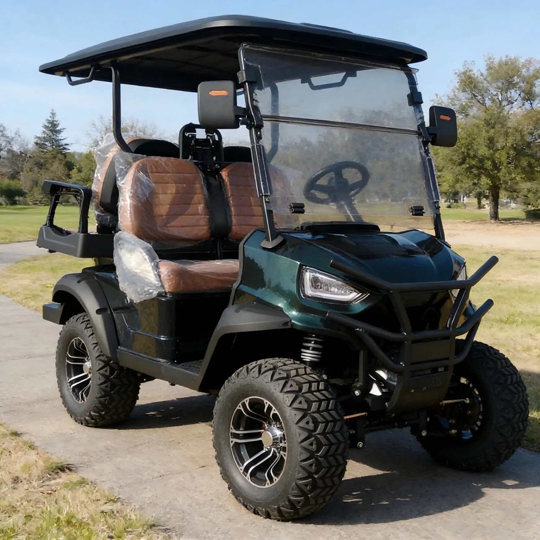 China Factory 4-Seater Electric Golf Cart OEM with Lithium Battery