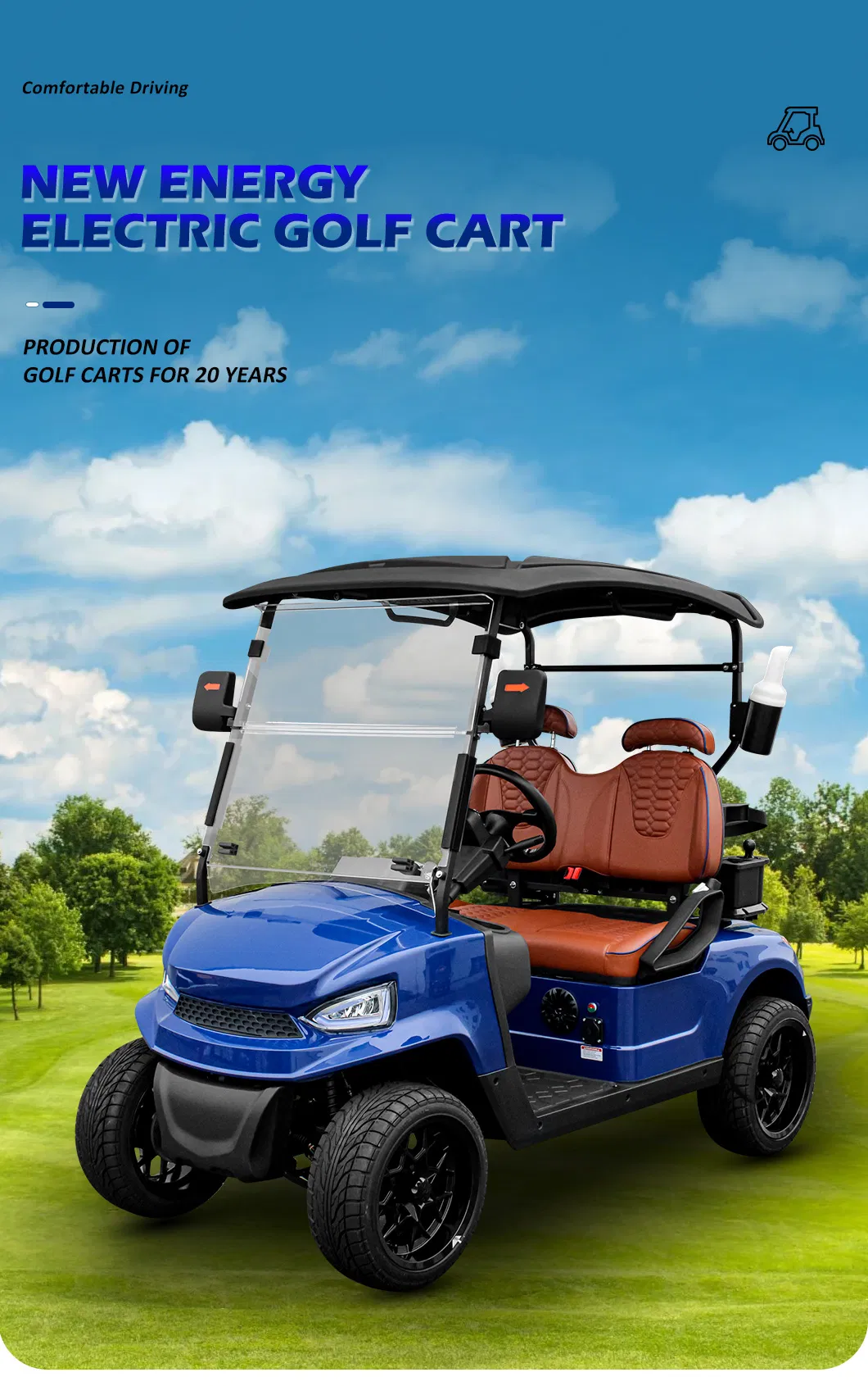 Electric Golf Cart View 1