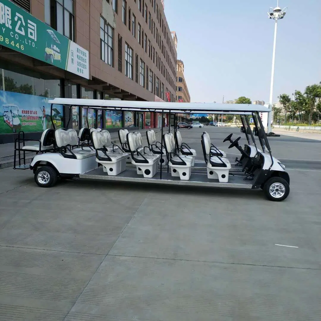 48/60/72V 4000/5000/7000W 12 Seats Lead-Acid/Lithium Battery Solar Panels Electric Golf Cart
