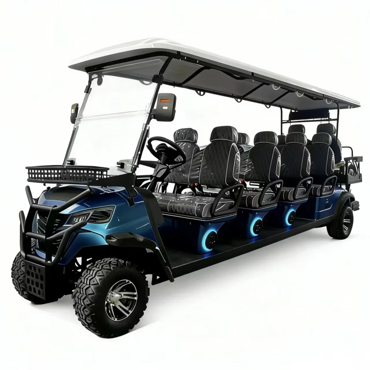 10-Seater off-Road Electric Golf Cart Hunting &amp; Farm Utility Vehicle