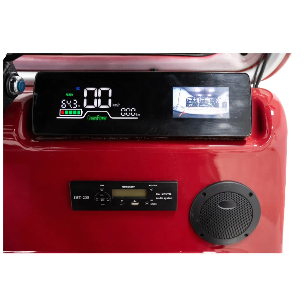 Electric Transport Cart Side View