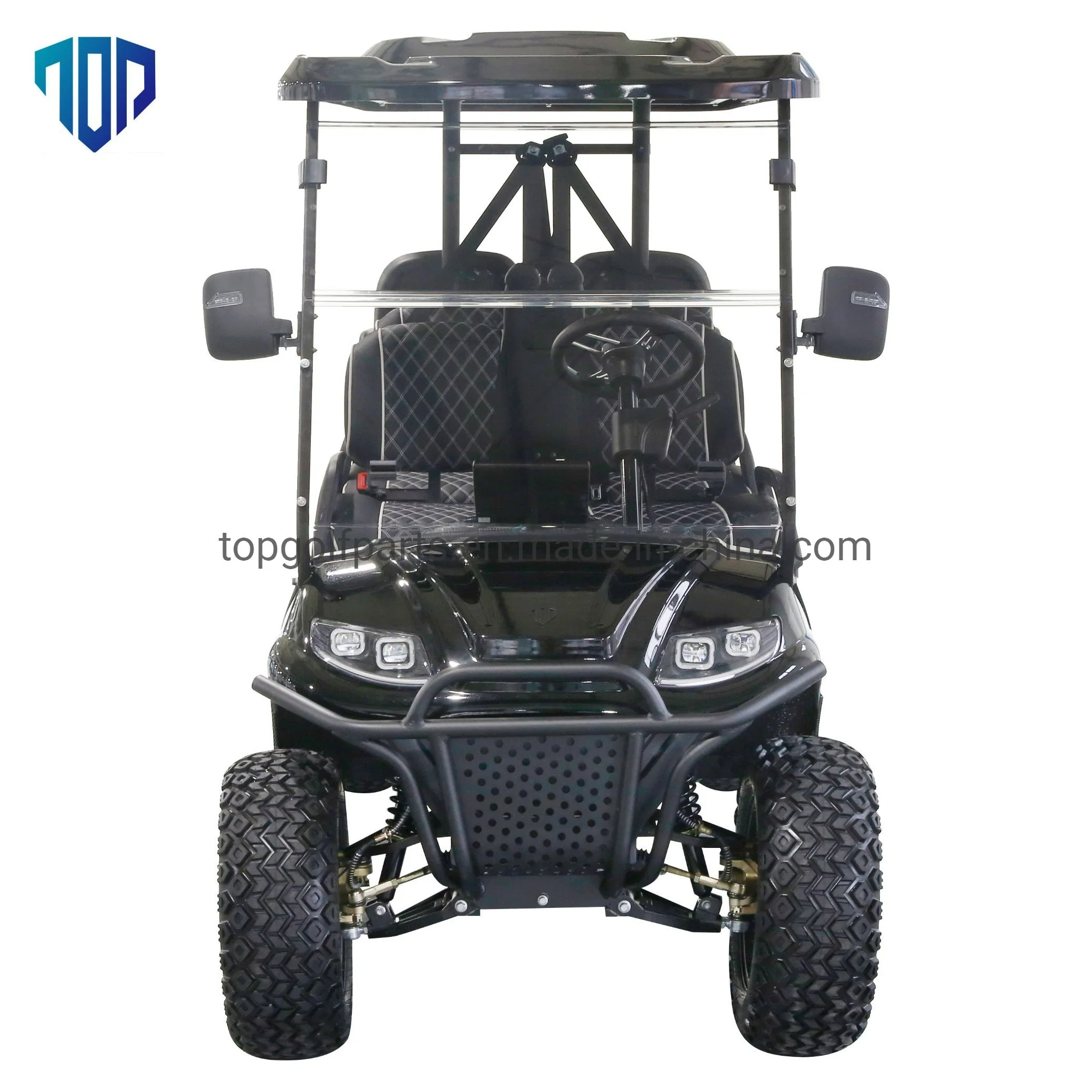 High Speed Lithium Battery Mini Electric 6 Seater Lifted Buggy Golf Carts