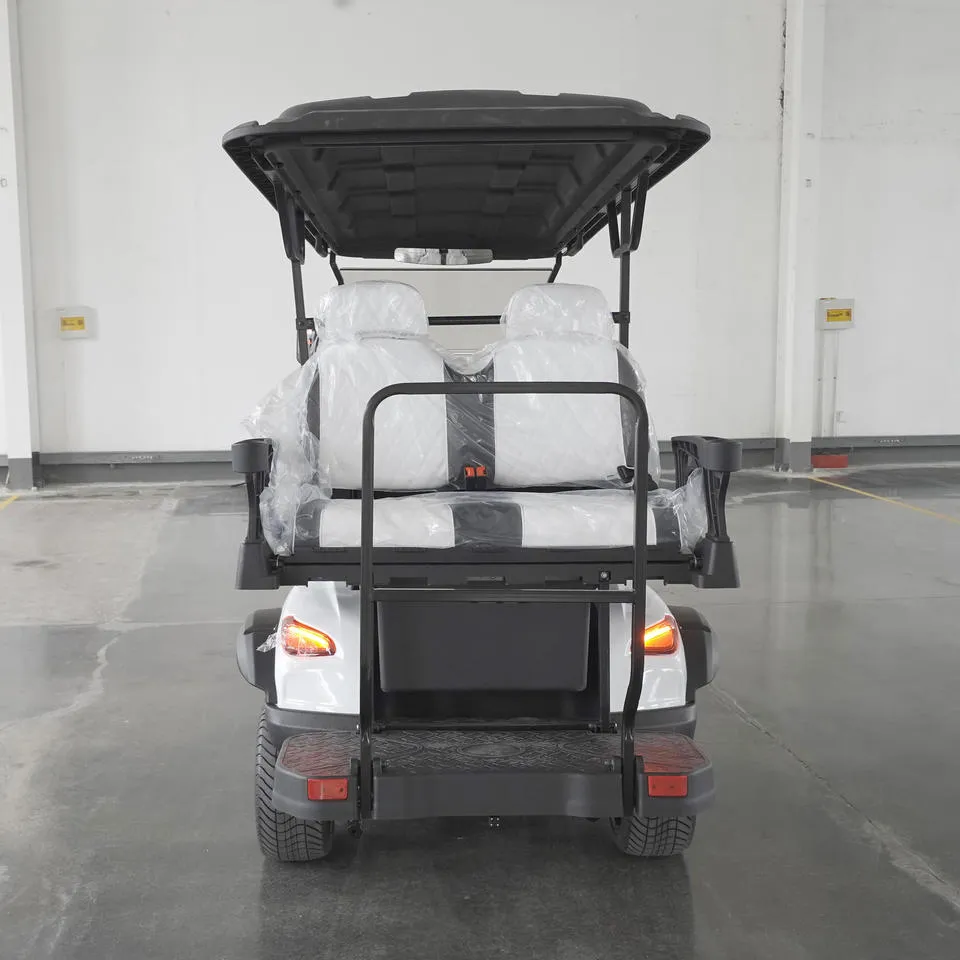 6 Seat Golf Cart Red