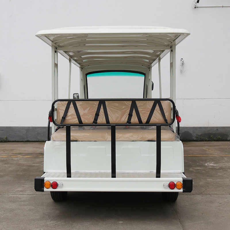 23 Seats Electric Open Shuttle Tour Tourist Airport Maintenance Free Battery Mini Sightseeing Bus Cart