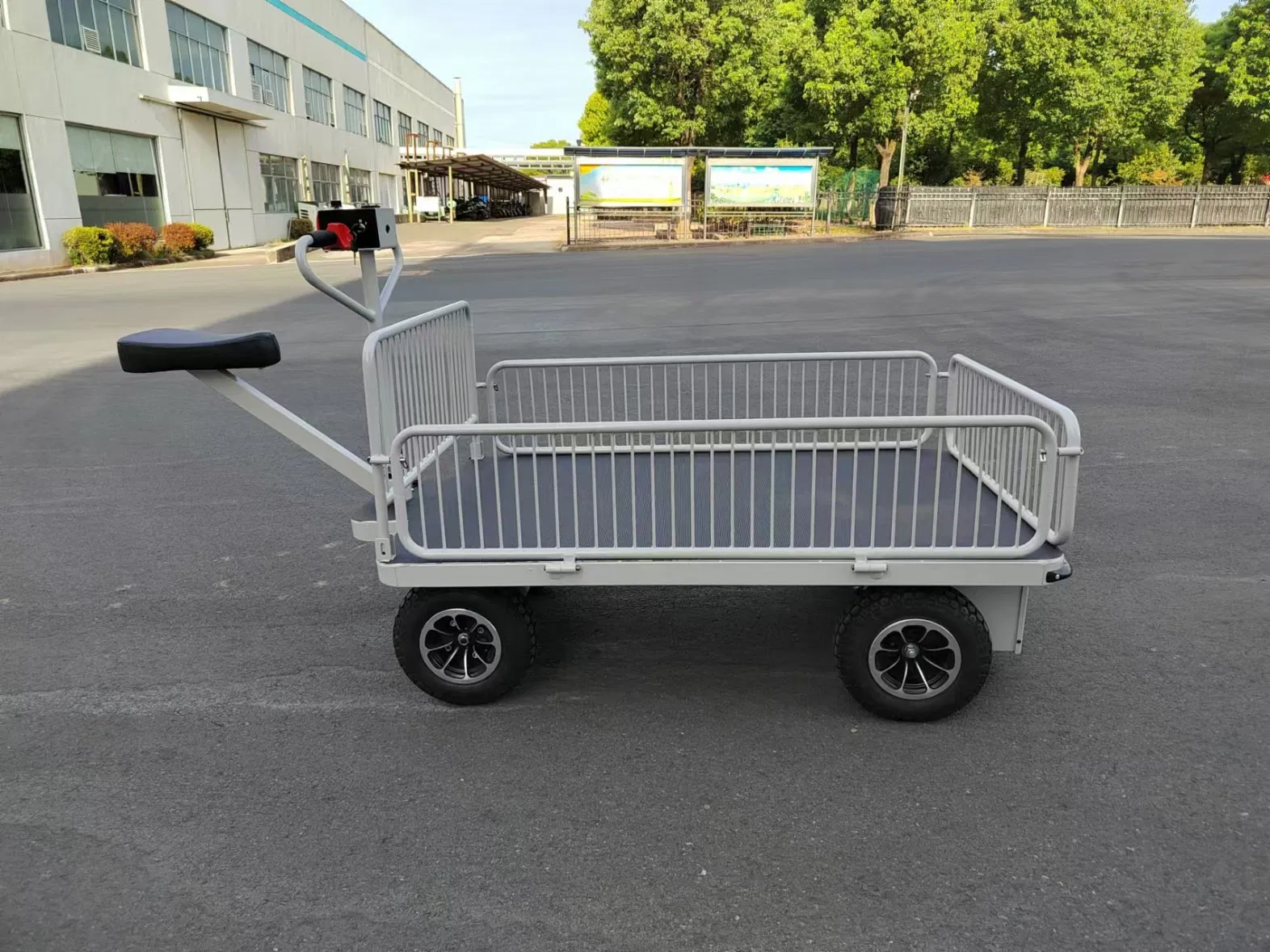400kg Industrial Power Platform Cart for Easy Vehicle Transport