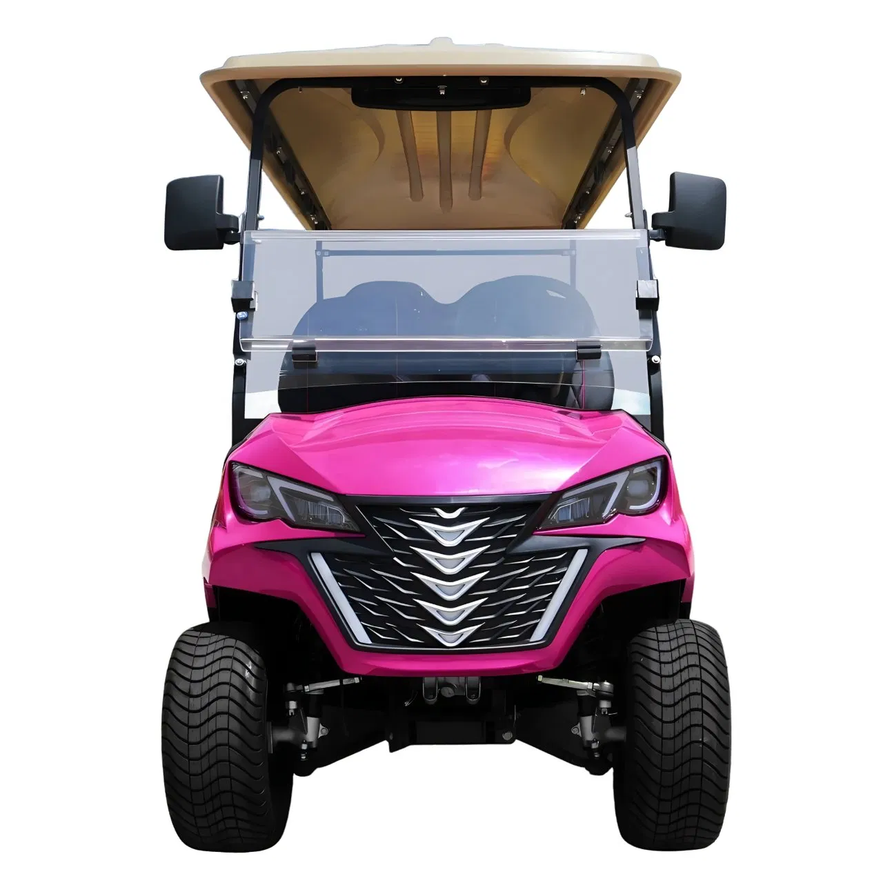 Wholesale Classic Luxury 6 Seater Custom Street Legal off-Road Lithium Battery Electric Golf Carts with Solar Power Panel Golf Cart