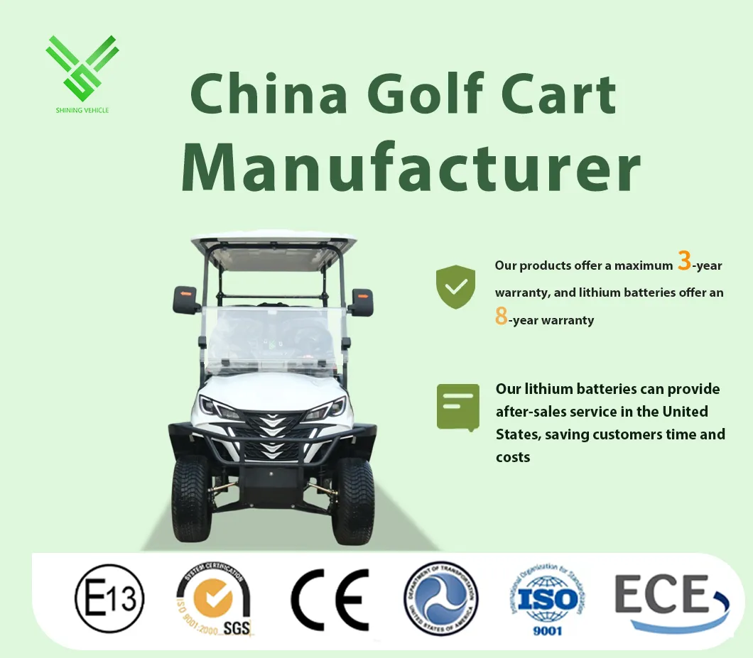 Resort Shuttle Transport Vehicle Golf Cart