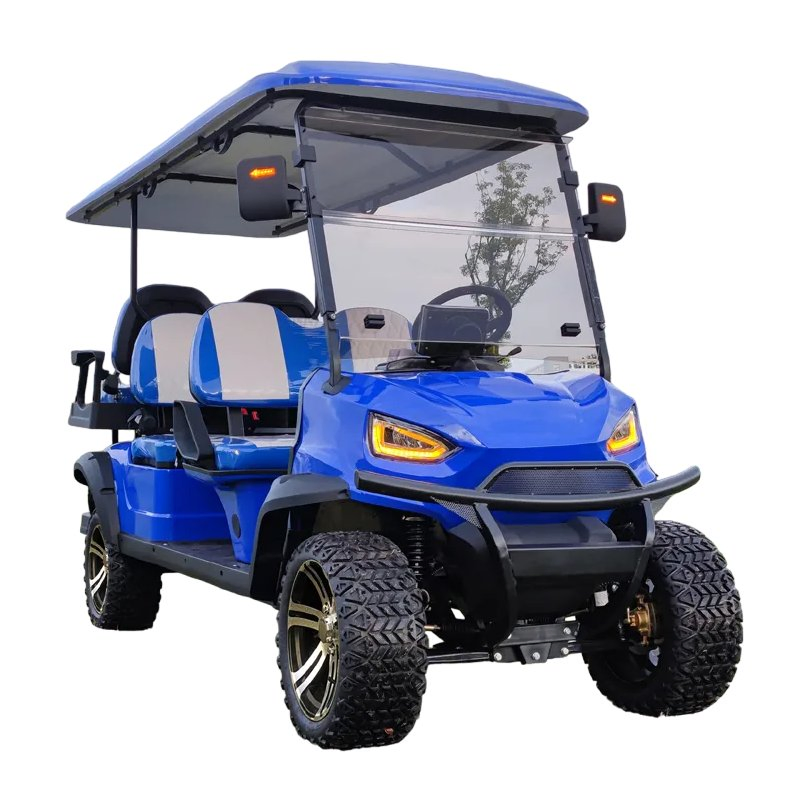 New Sightseeing RV Hotel Sales Department Real Estate Campus 5kw Electric Golf Cart