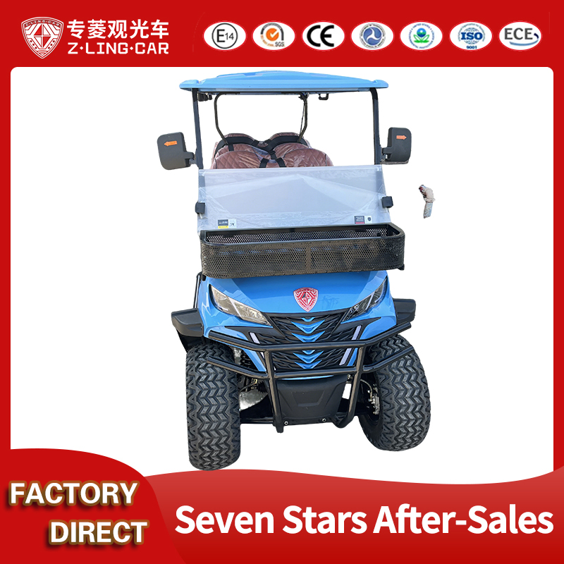 Zlingcar Brand China Club 4+2 Seater Non-Enclosed Electric Golf Carts