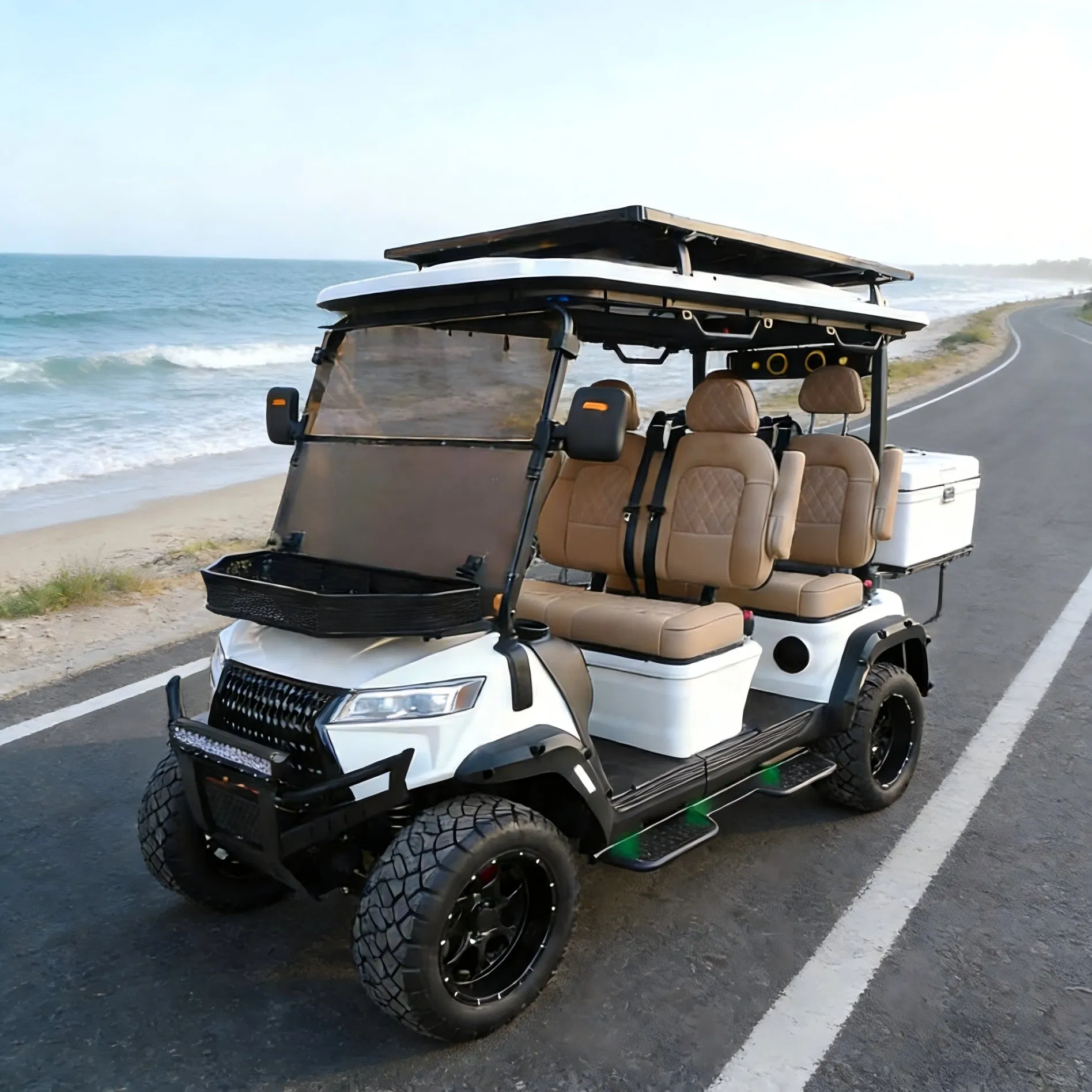 Multi-Purpose Electric Golf Cart Factory Supply for Hotel &amp; Resort Shuttle