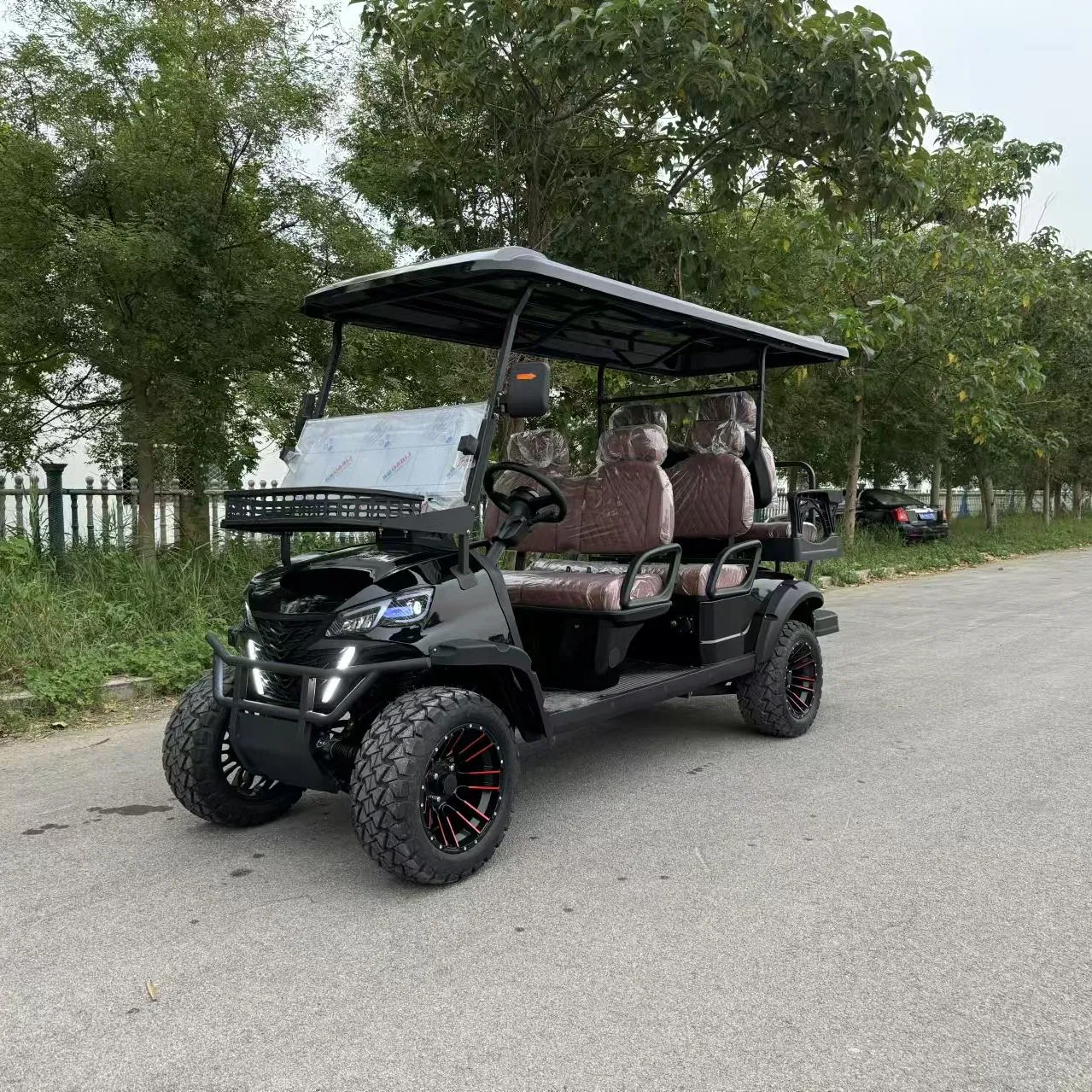Ballpark Hotel Campus Four-Wheeled Tour Sightseeing Electric Golf Cart