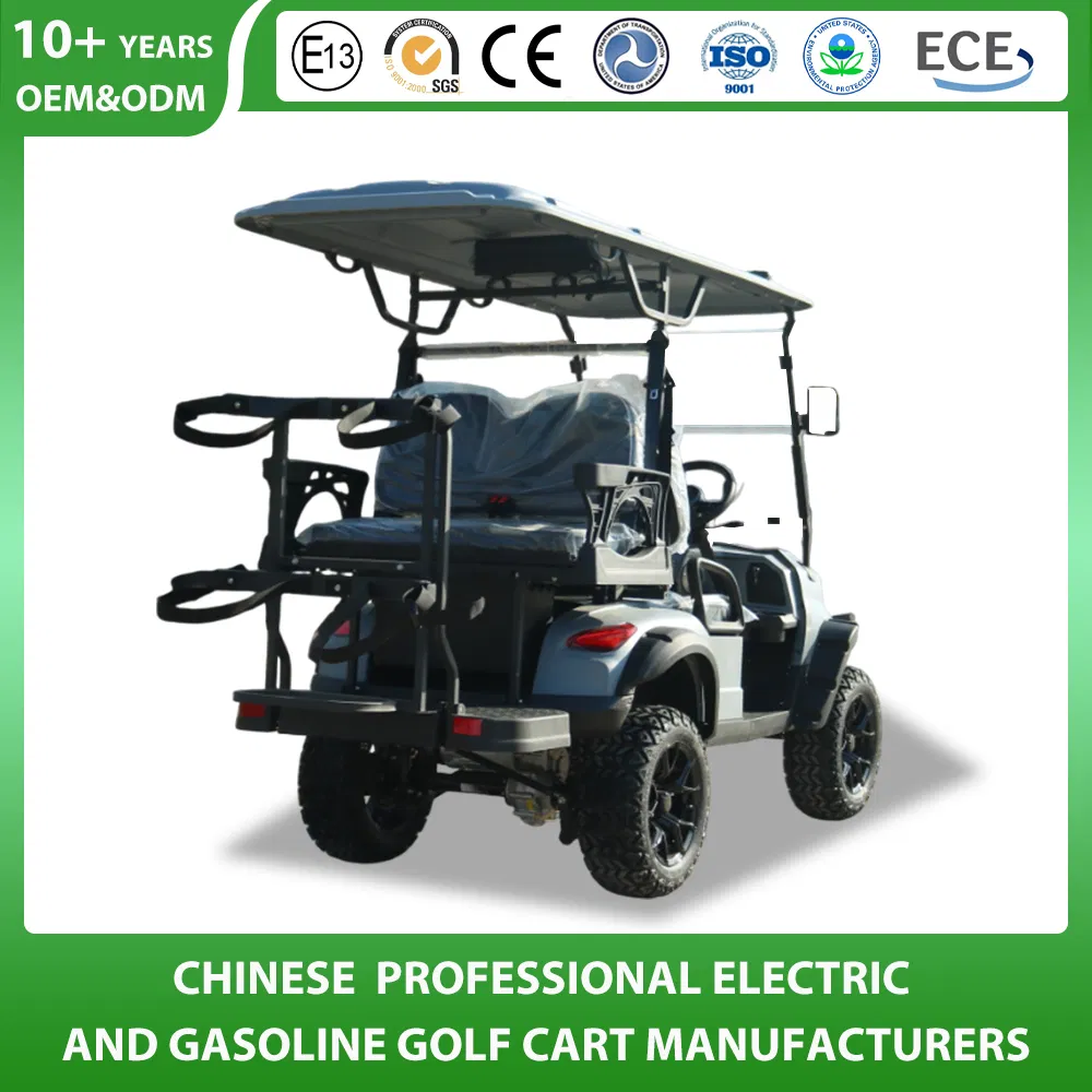 China Golf Cart Manufacturer Hot Sale 2+2/2/4/6/8 Seater/Passenger 14 Inch Wheel Lifted Electric Club Car Utility off Road Buggy for Resort/Beach/Outdoor/Sights