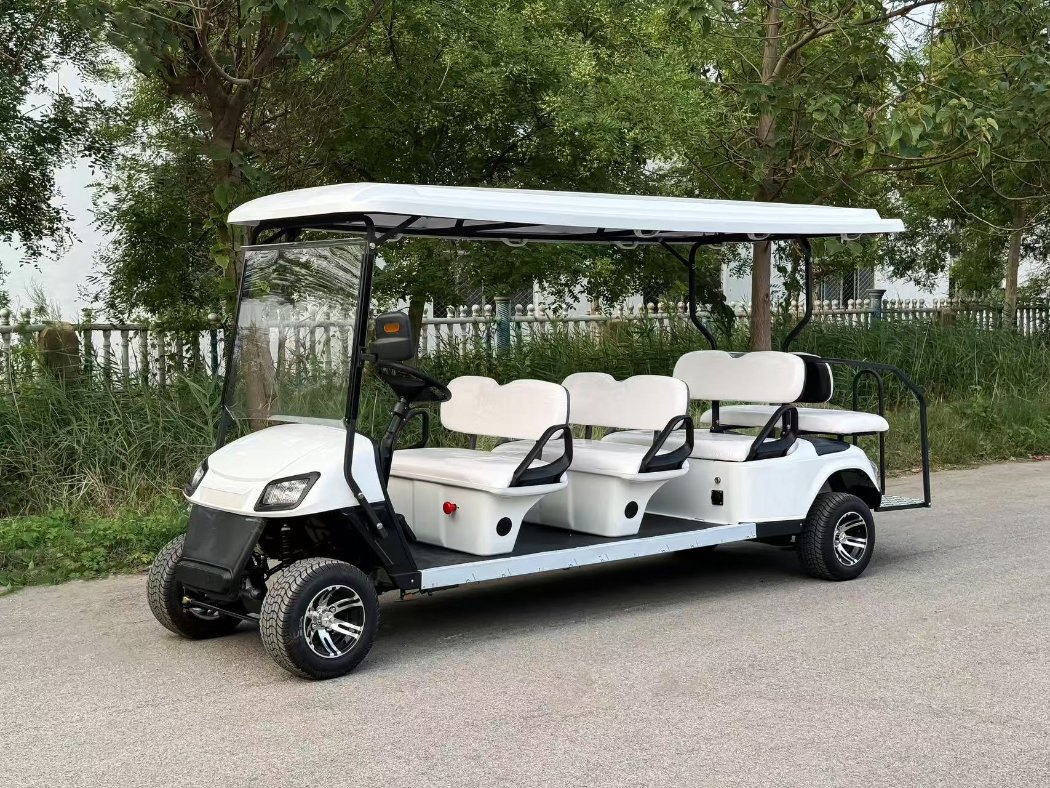 Electric Golf Cart off-Road Electric Four-Wheel Sightseeing Car Scenic Area Electric Airport Shuttle Golf Cart