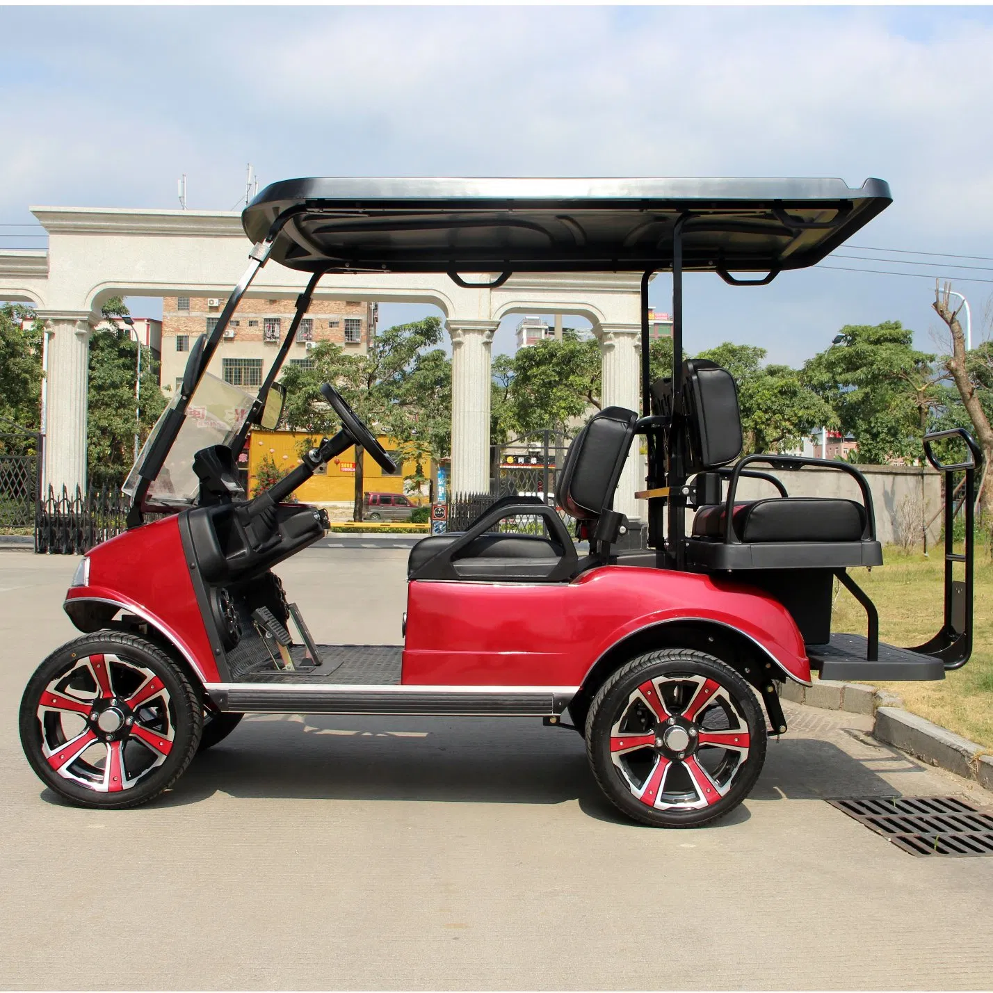 Hdk Evolution 4 Seater Club Golf Fleet Cart with Lithium Battery