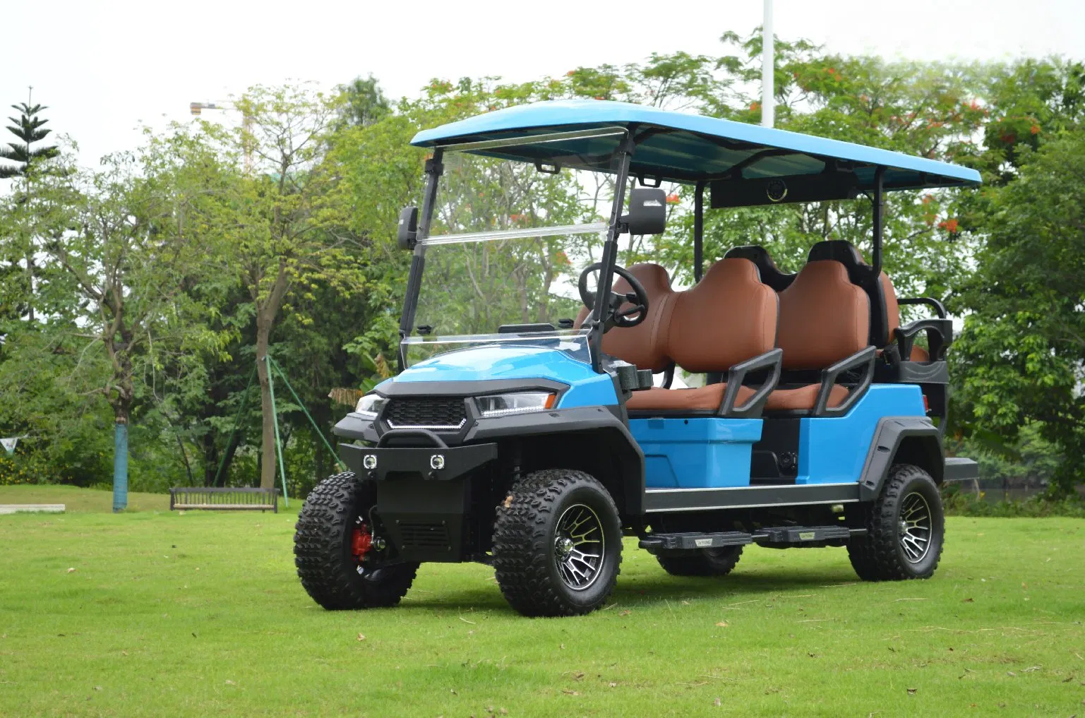 72V High Speed Golf Carts with Car Play Function and Music Player