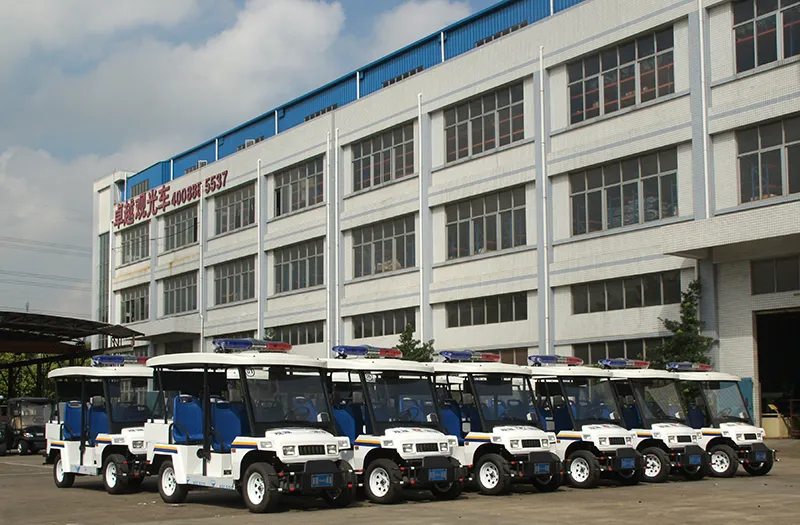 Security Guard Golf Cart Patrol View 6