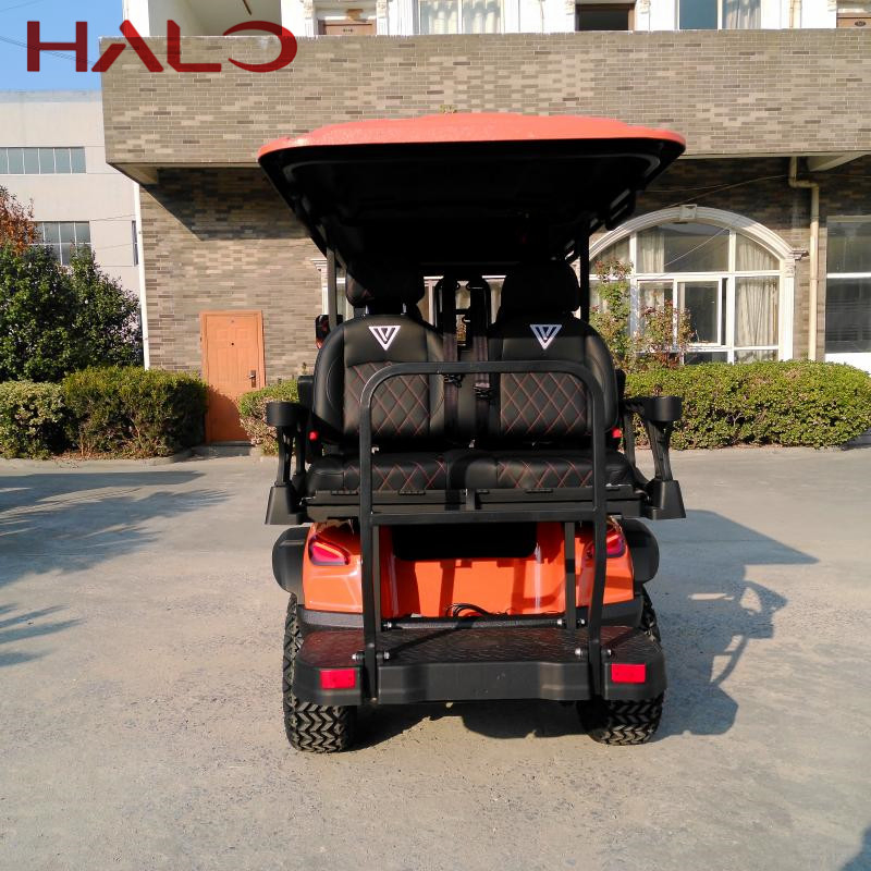 Luxury Golf Cart with Premium Seats and Custom Color for VIP Transport
