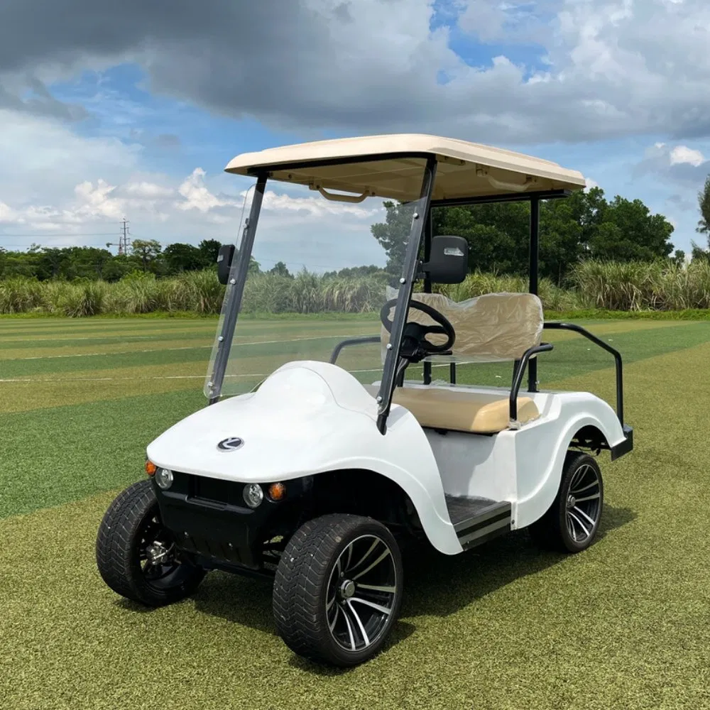 Airport Electric Ambulance Shuttle Bus with Stretcher Lithium Battery EV Golf Cart