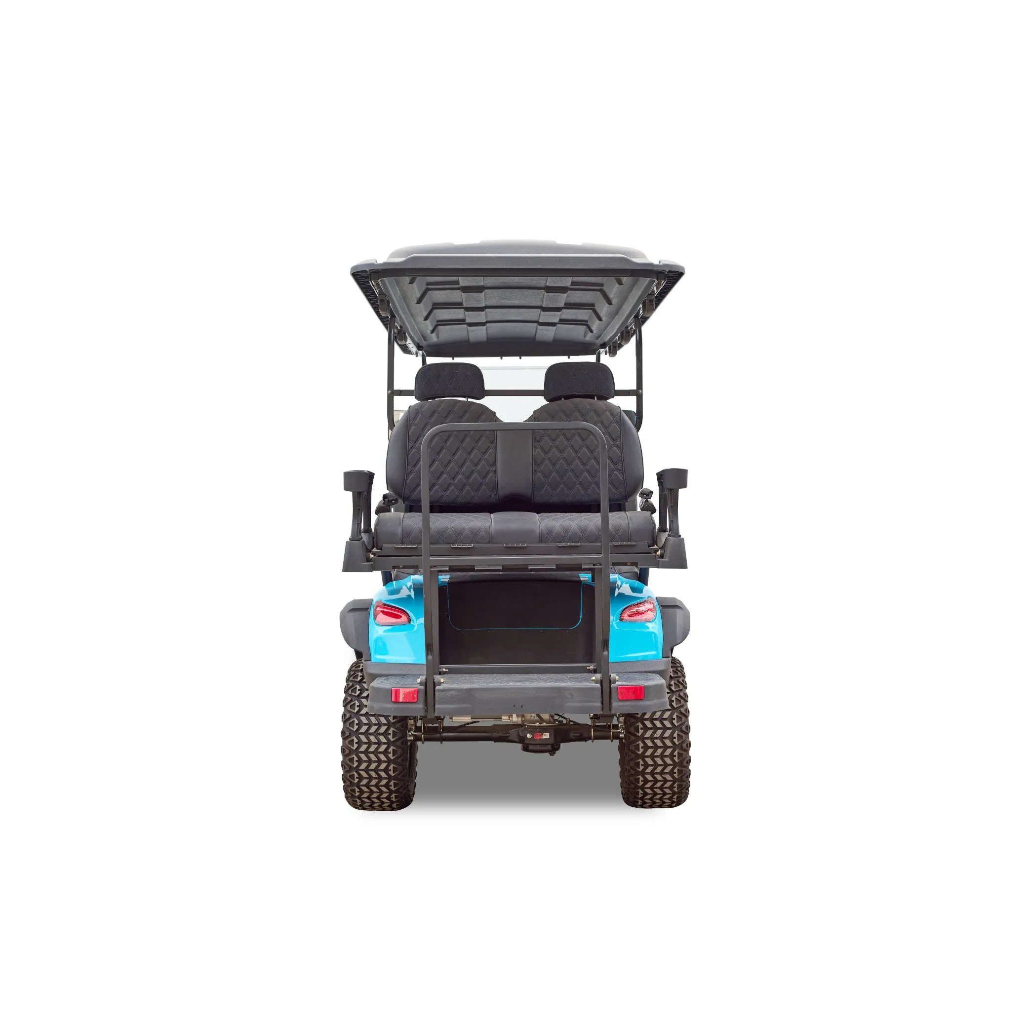 All-Weather Electric Golf Cart for Various Weather Conditions with Fully Enclosed Cabin