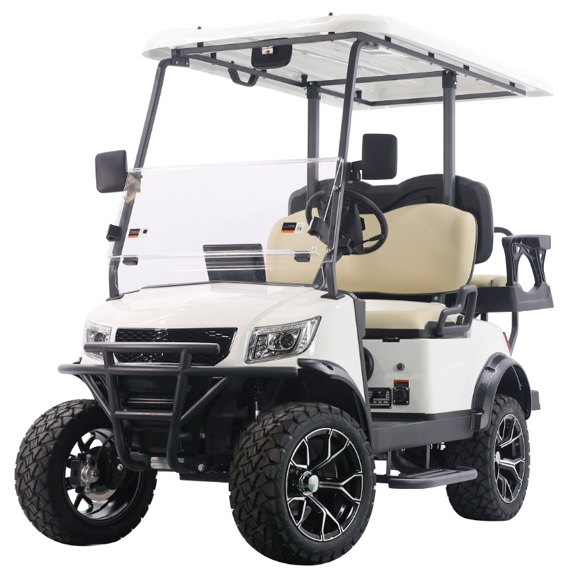 Marshell Golf Buggy High-Quality Hunting 4 Seater Lithium Battery Powered Golf Cart CE (DH-M2+2)