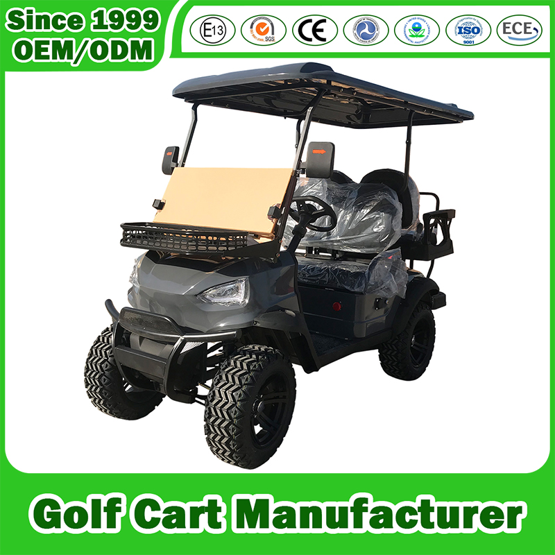 Custom Luxury Steel Frame Golf Cart Manufacturer 48V/60V/72V Lithium Battery off Road Golf Buggy Car 2/4/6/8 Seat Electric Golf Cart for Shopping/Hotel/Club
