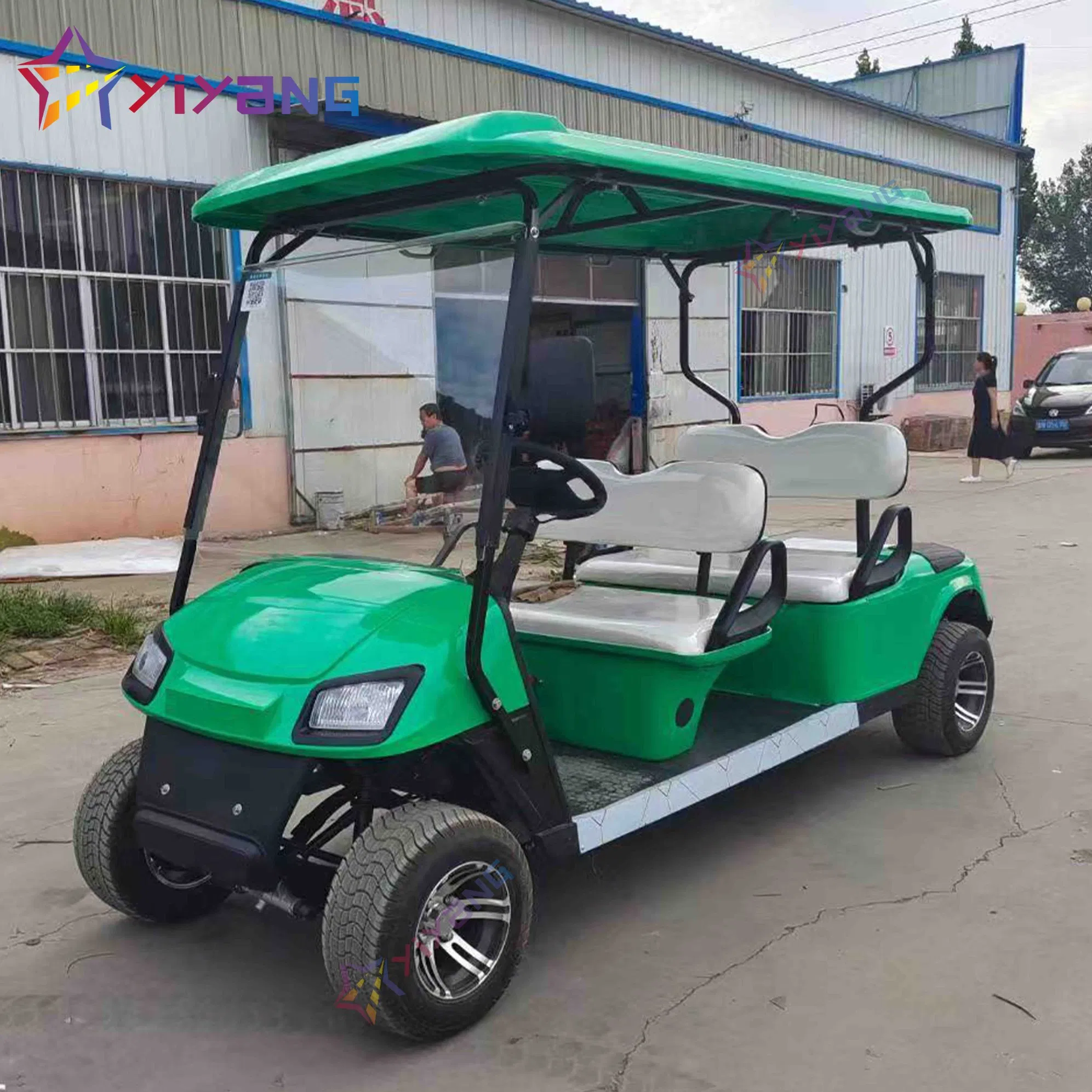 Factory CE New Export Electric Cart Golf Course Club 2/4/6/8 Seater off-Road Sightseeing Car Solar Power Electric Golf Cart