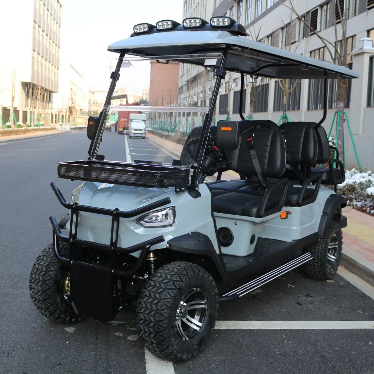 Carro Golf Cart Factory Hunting Buggy 2/4/2+2/6/4+2/8 Seater/Seat Forward Club Car 48V/72V Electric Utility Sightseeing Car Offroad Cart with Ice Bucket San