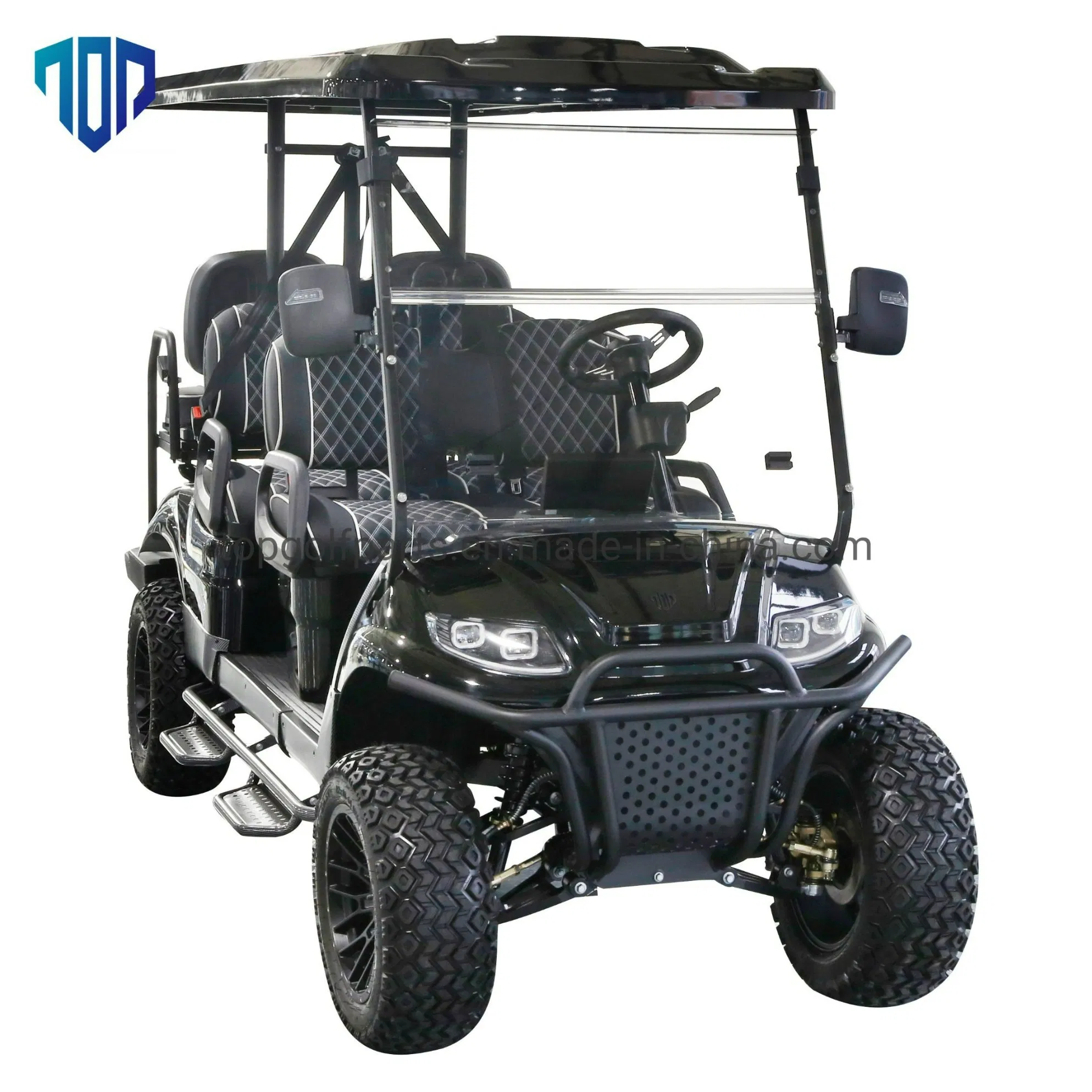 High Speed Lithium Battery Mini Electric 6 Seater Lifted Buggy Golf Carts