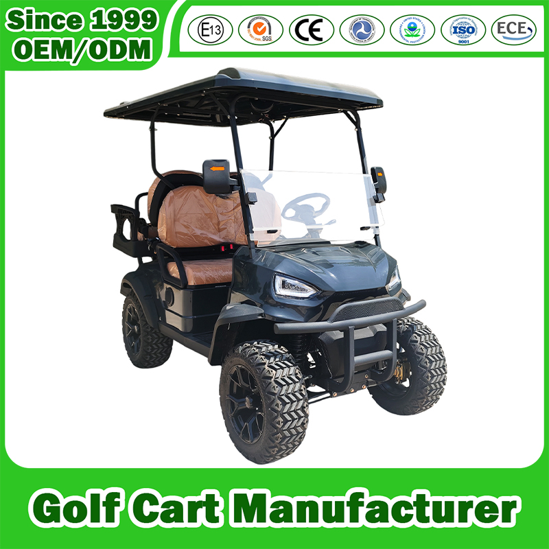 China Golf Cart Manufacturer 2/4/6/8 Seater/Seat Sightseening Hunting Offroad Club Car 48V 72V Utility Mini Legal Street Electric Lithium Golf Cart