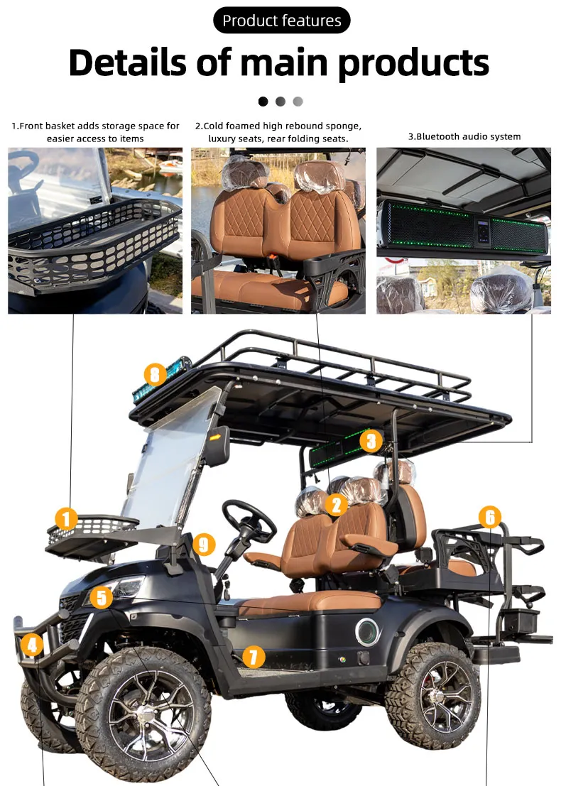 Electric Golf Cart View 6