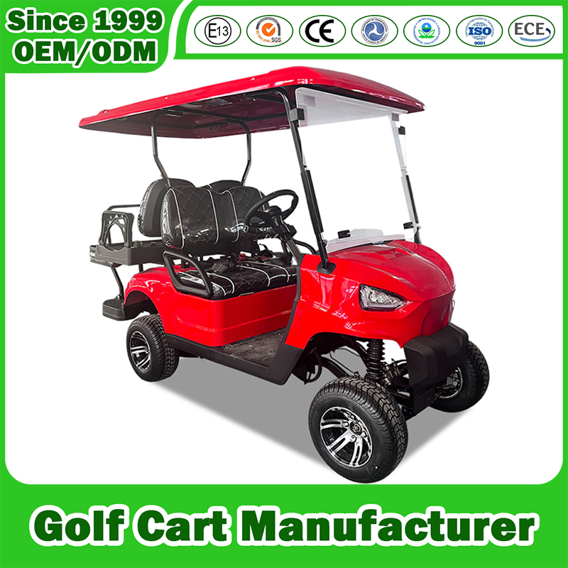 Custom Luxury Steel Frame Golf Cart Manufacturer 48V/60V/72V Lithium Battery off Road Golf Buggy Car 2/4/6/8 Seat Electric Golf Cart for Shopping/Hotel/Club