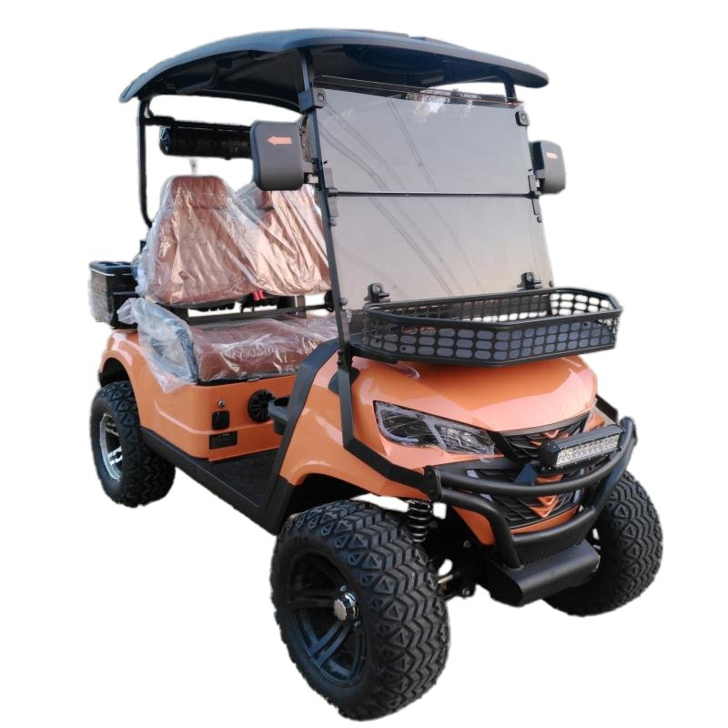 Electric Golf Car Hunting Cart Utility Trolley Course Factory Supply High Quality Seater Electric Street Legal Golf Carts