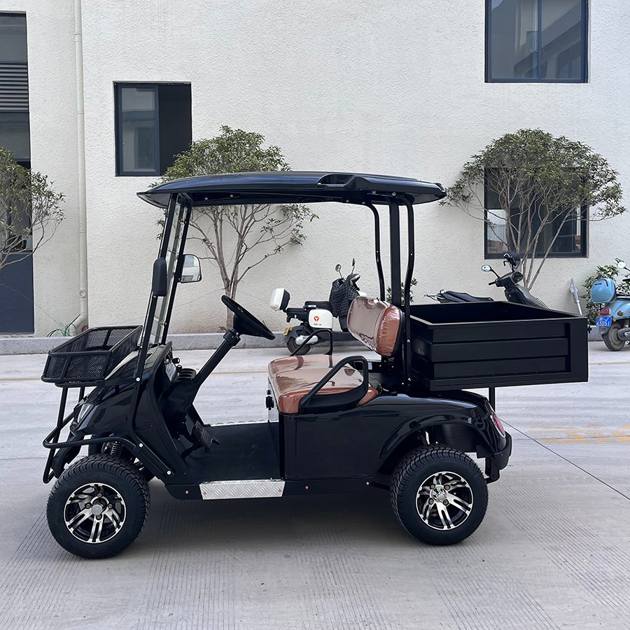 Electric Golf Carts Cheap Farm Utility Lead-Acid 2 Seater Cargo Golf Cart Mini Electric Utilitygolf Carts