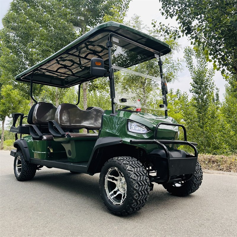 High Speed 72V Lithium Battery Mini Electric 6 Seater Lifted Buggy Golf Carts Price1