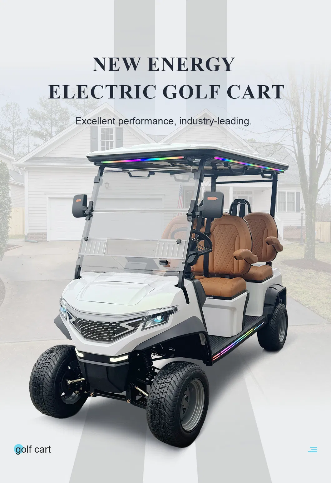 Electric Golf Cart View 1