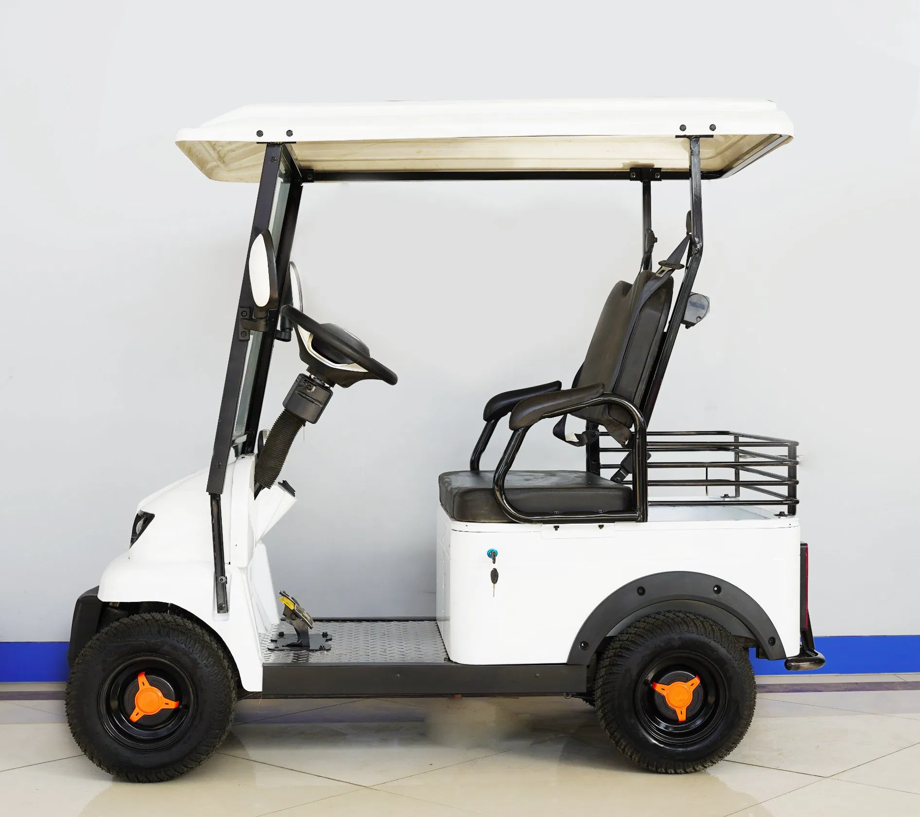 Rearview Radar Quiet Operation Campus Event Support Airport Transport 4 Seat Golf Cart Electric Golf Cart