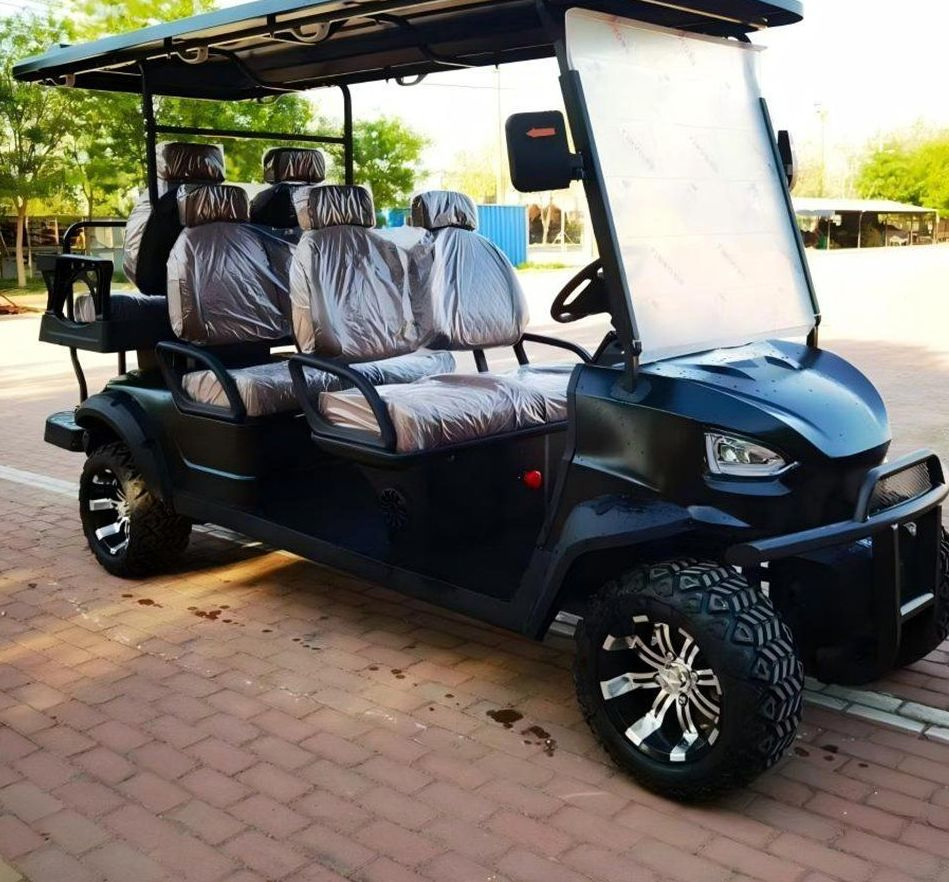 Custom Confortable 2 Seats 48V Electric Luxury Golf Cart Wholesale 4 Seater Electric