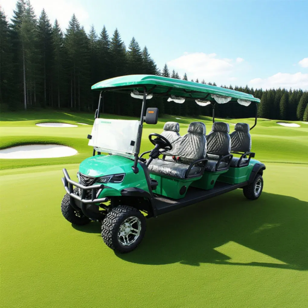 Tour See RV Hotel Sales Department Real Estate Campus Four-Wheel Electric Golf Cart Sightseeing Bus