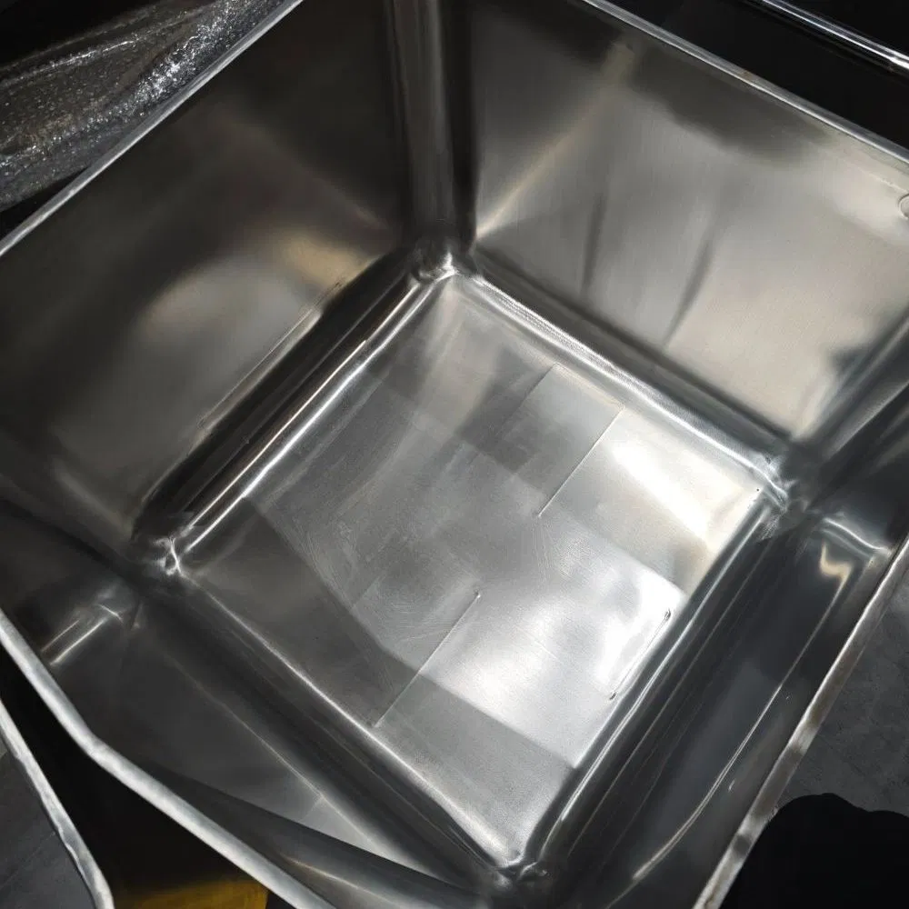 Durable Mobile Meat Transport Cart for Industrial Slaughtering and Processing Lines