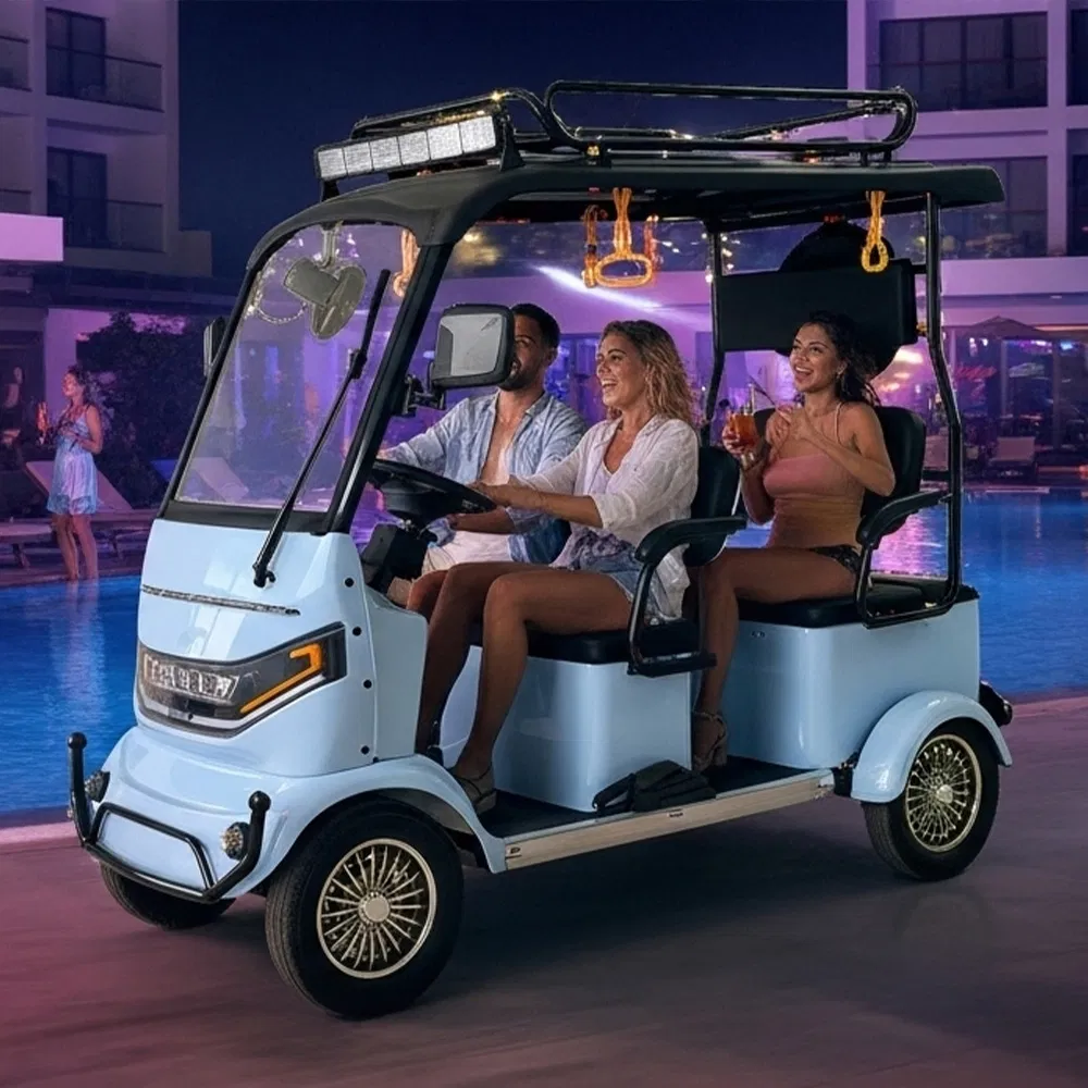 Holladay City Ebike 4-Wheel Utility Vehicle 1000W Scooters 72V Electric Golf Cart