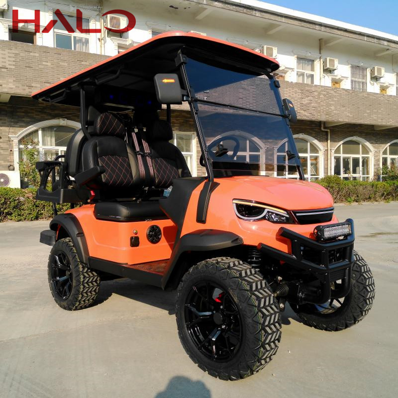 Golf Cart with 7.5kw Power for Steep Terrain and Long Hours