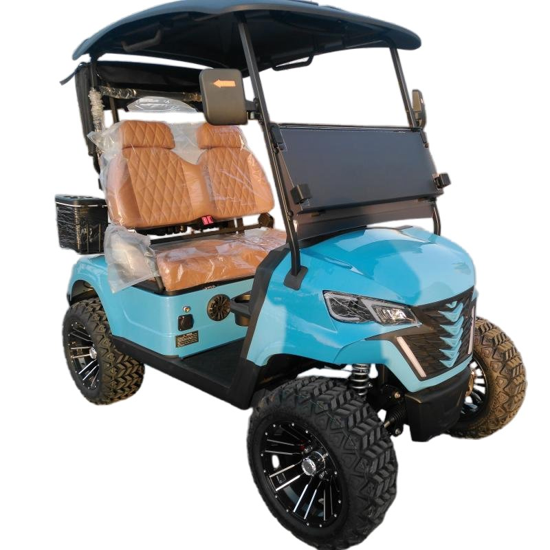 Electric Golf Car Hunting Cart Utility Trolley Course Factory Supply High Quality Seater Electric Street Legal Golf Carts