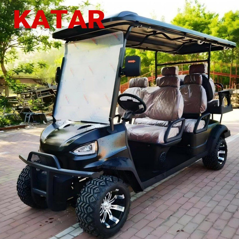 High Speed 2+4 Seater Electric Street Legal Golf Cart 48V 60V Lithium Battery Cheap Price High Quality
