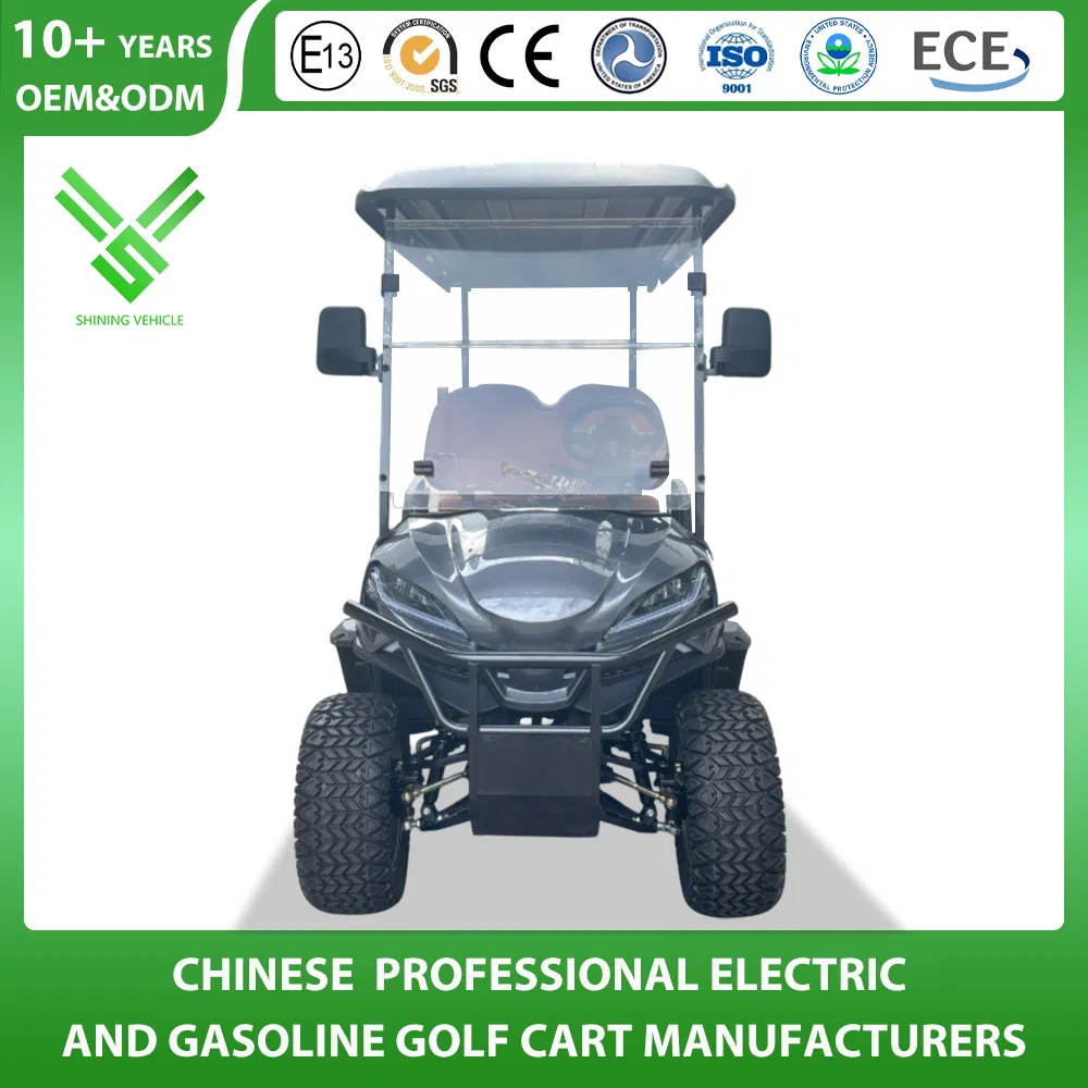 Manufacturer Price 2/4/6/8 Passenger/Seater/Seat Sightseening Hunting Offroad Club Car 48V 72V Utility Mini Electric Lithium Battery Golf Cart for Street Legal
