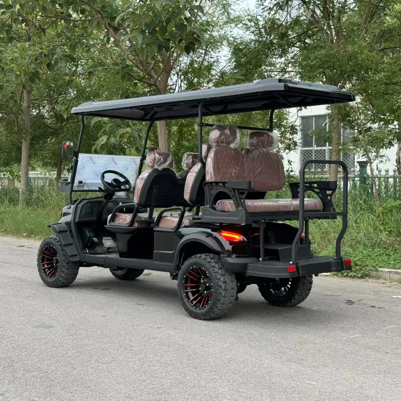 Ballpark Hotel Campus Four-Wheeled Tour Sightseeing Electric Golf Cart
