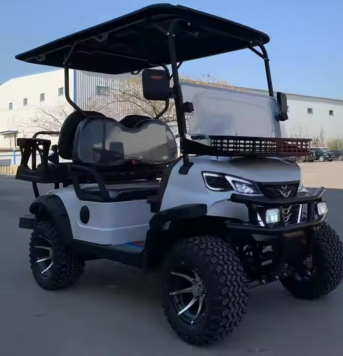 New Model 8 Person Golf Cart with Folded Back Seat China Made