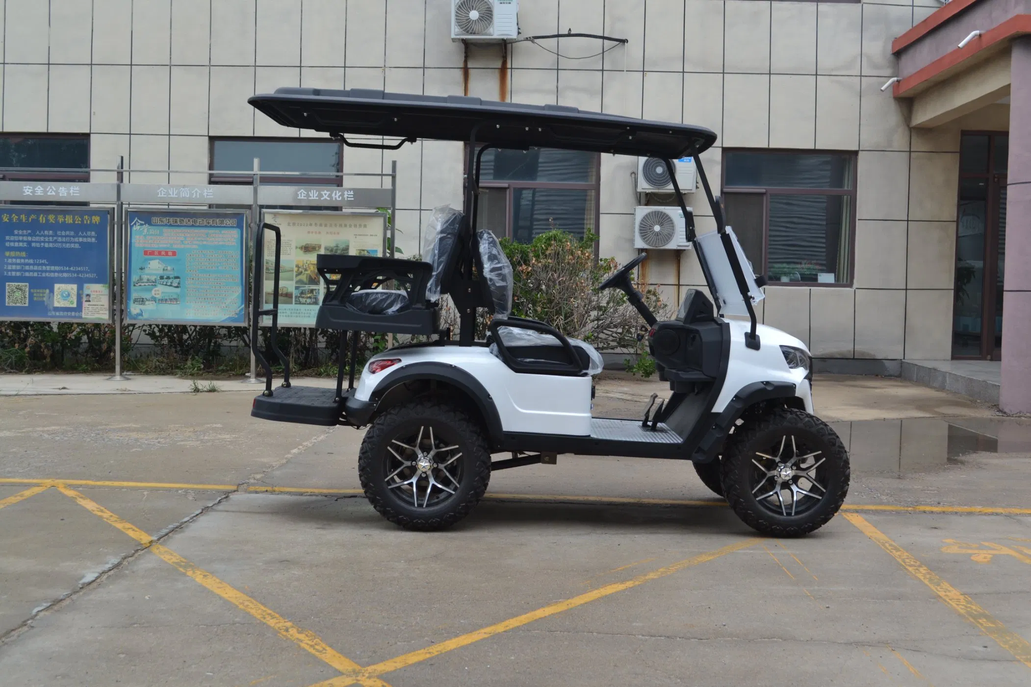 Winner Golf Cart Manfuacturer Lithium 48/72V Utility Mini 2/4/6/8 Seater/Passenger Street Legal Solar Electric/Gasoline Cart
